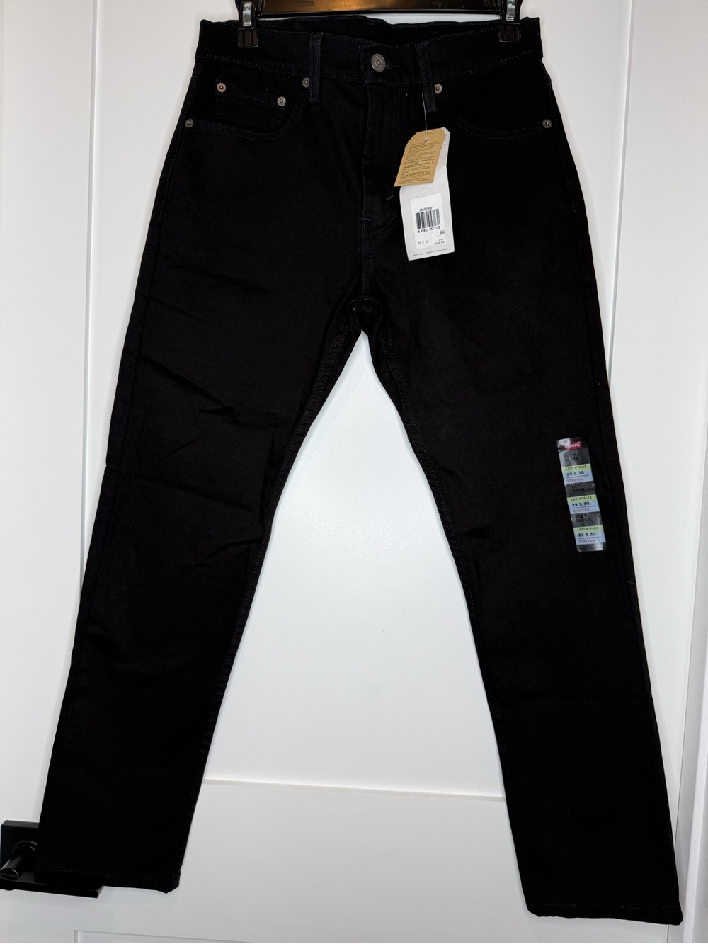 Levi’s 502 Taper Men’s Jeans | Black | 29x30 | New With Tags
